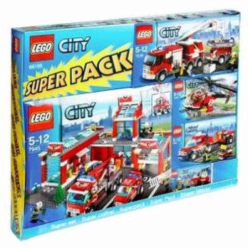 Main image of LEGO City Super Pack (66195-1)