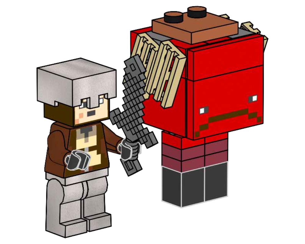 Nether Hero and Strider