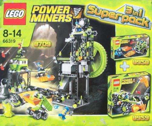 Main image of LEGO Power Miners 3 in 1 Superpack (66319-1)