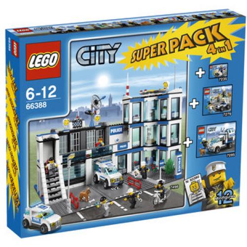 Main image of LEGO City Super Pack 4 in 1 (66388-1)