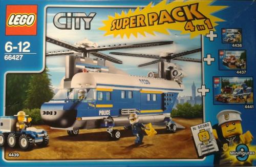 LEGO City Police Super Pack 4 in 1