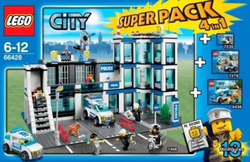 Main image of LEGO City Super Pack 4 in 1 (66428-1)