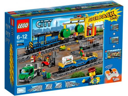 Main image of LEGO City Train Super Pack 4 in 1 (66493-1)