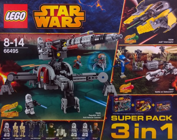 LEGO Star Wars Super Pack 3 in 1