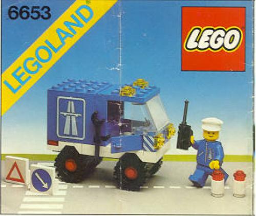 Main image of LEGO Highway Emergency Van (6653-1)