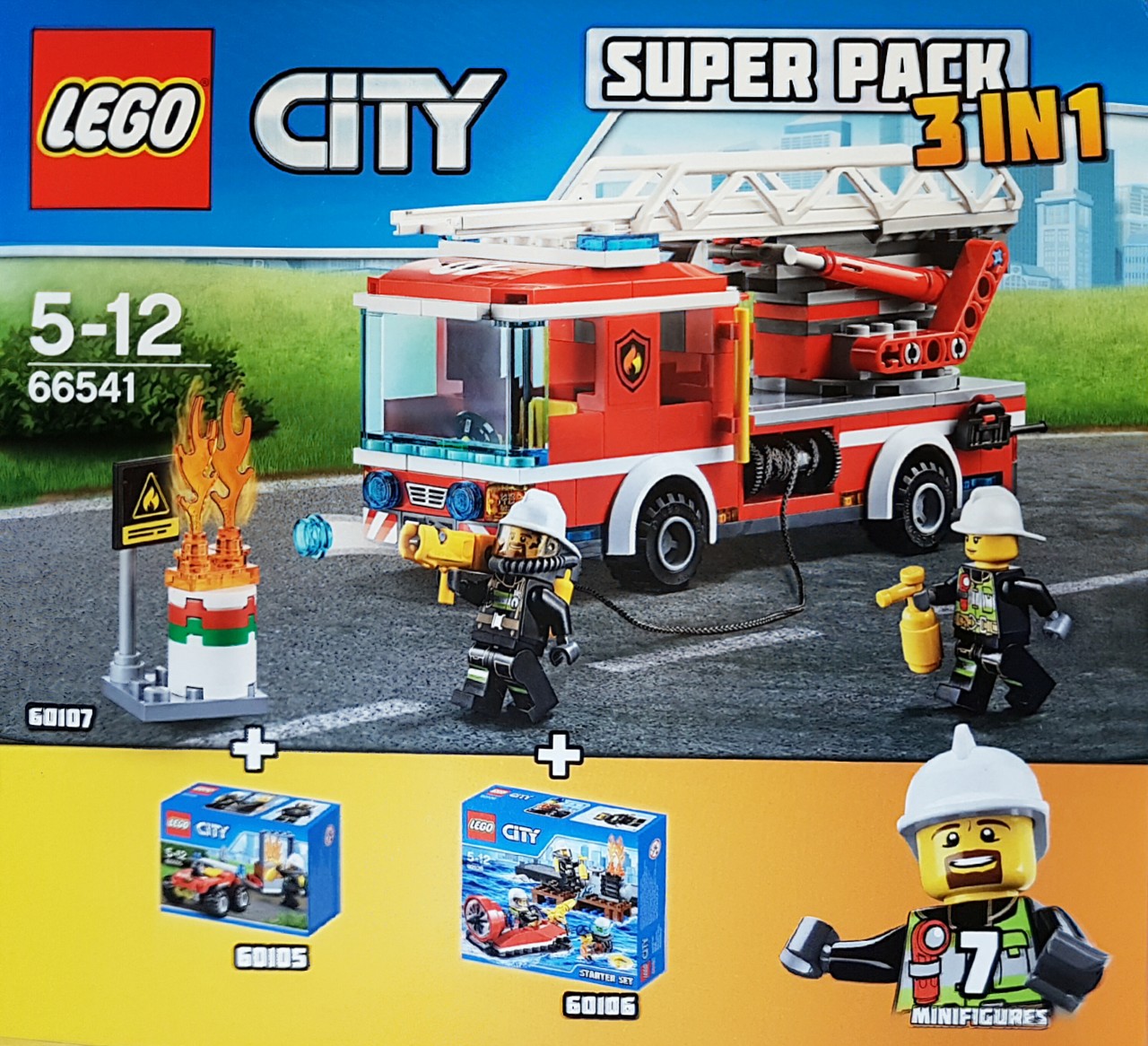 LEGO City Super Pack 3 in 1
