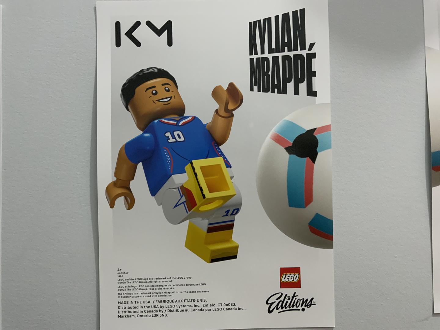 Kylian Mbappé Poster