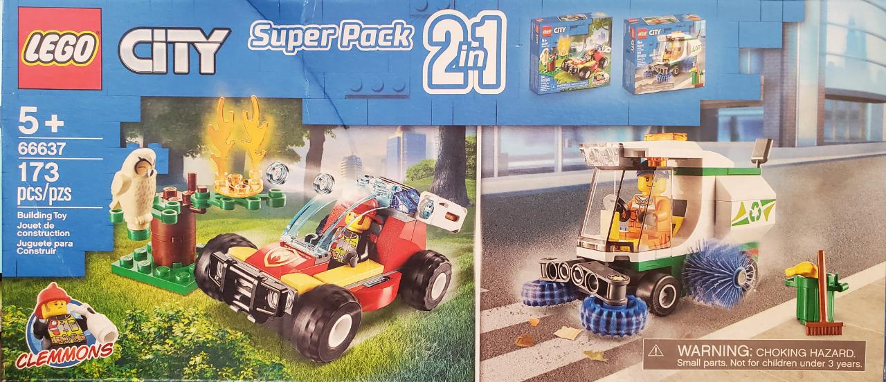 Main image of LEGO City Super Pack 2 in 1 (66637-1)