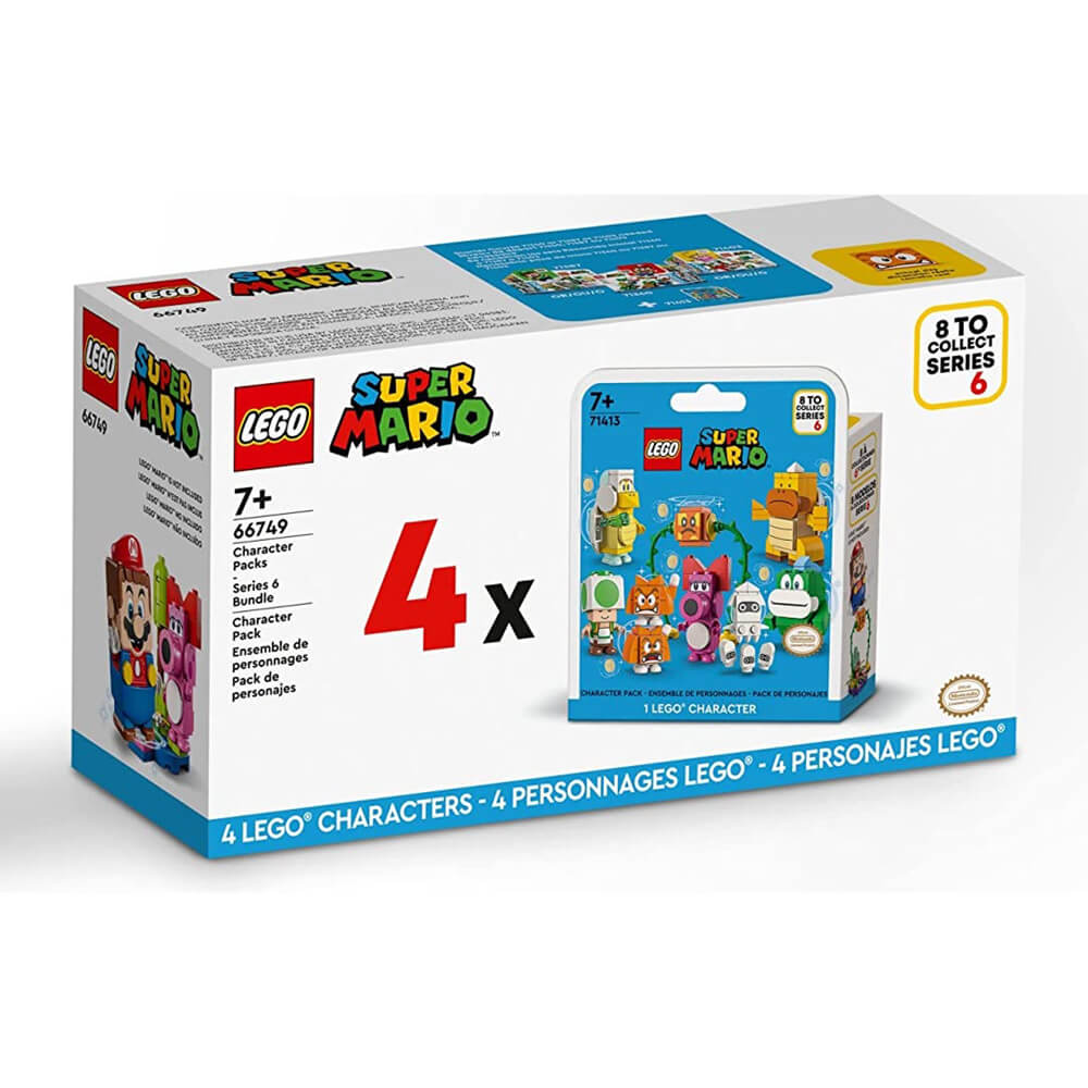 LEGO Character Pack Series 6 - Box of 4 Packs