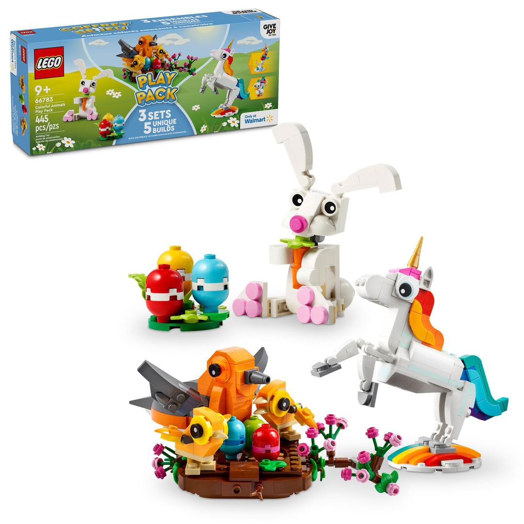 Colorful Animals Play Pack