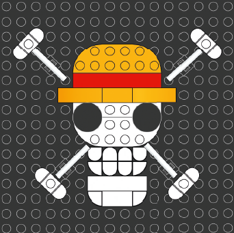 LEGO Jolly Roger Mosaic set 6680480