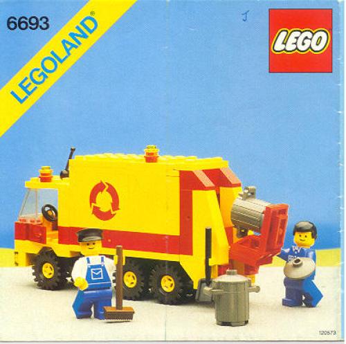 Main image of LEGO Refuse Collection Truck (6693-1)