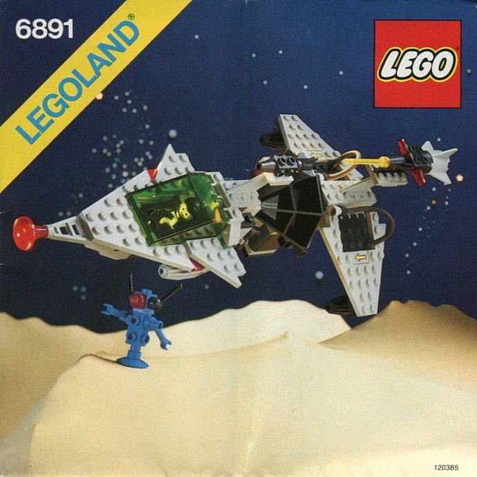 Main image of LEGO Gamma V Laser Craft (6891-1)