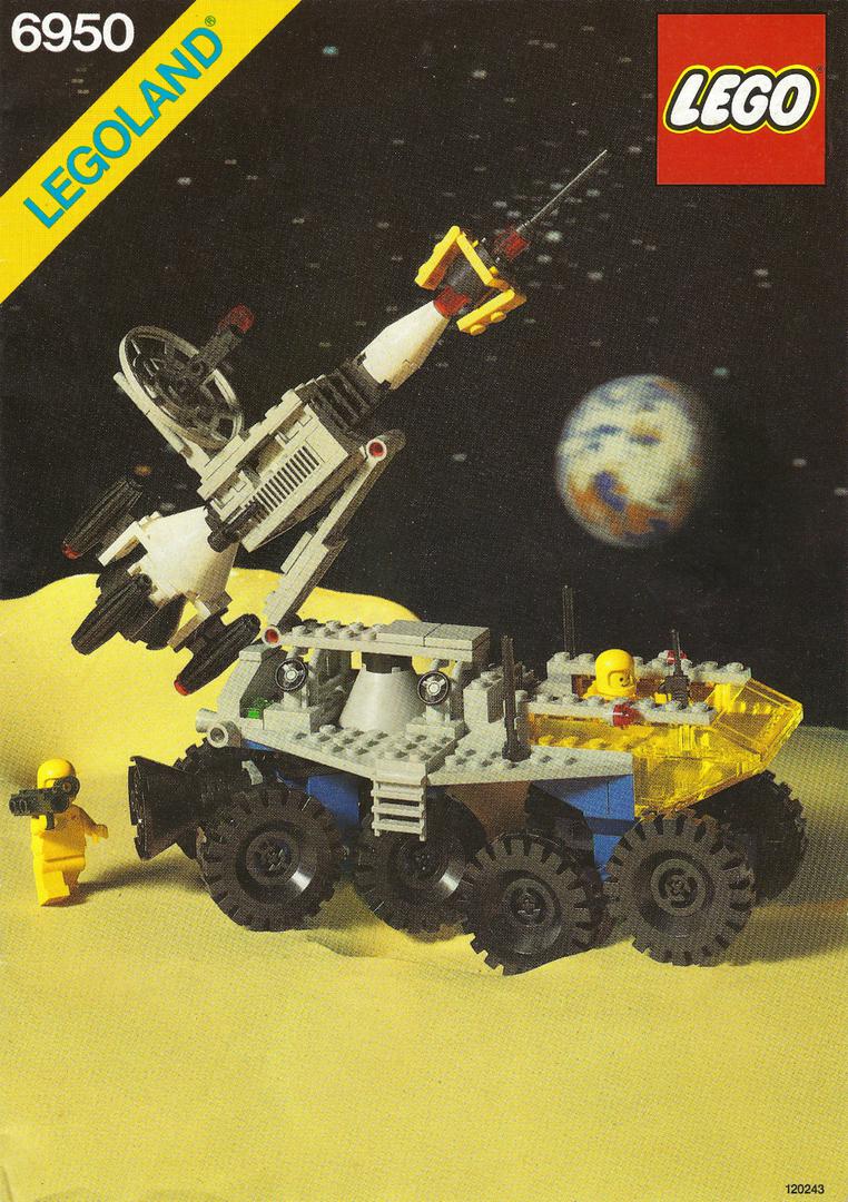 Main image of LEGO Mobile Rocket Transport (6950-1)