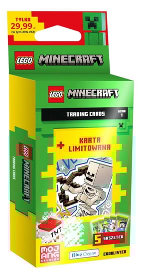 LEGO Minecraft Trading Cards Series 1 - Eco-Blister (Polish Version)