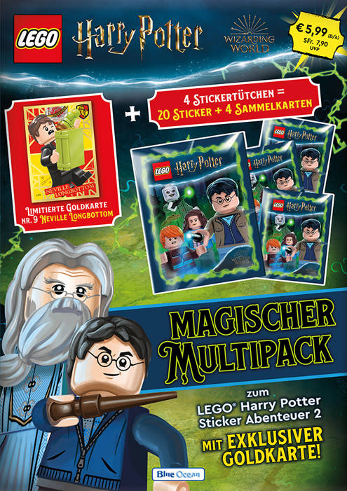 LEGO Harry Potter Stickers and Cards Series 2 - Multi-Pack (German Version)