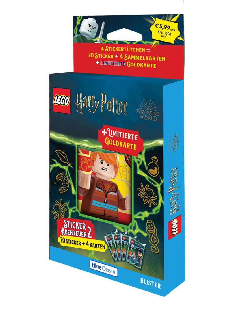 LEGO Harry Potter Stickers and Cards - Blister Pack Series 2