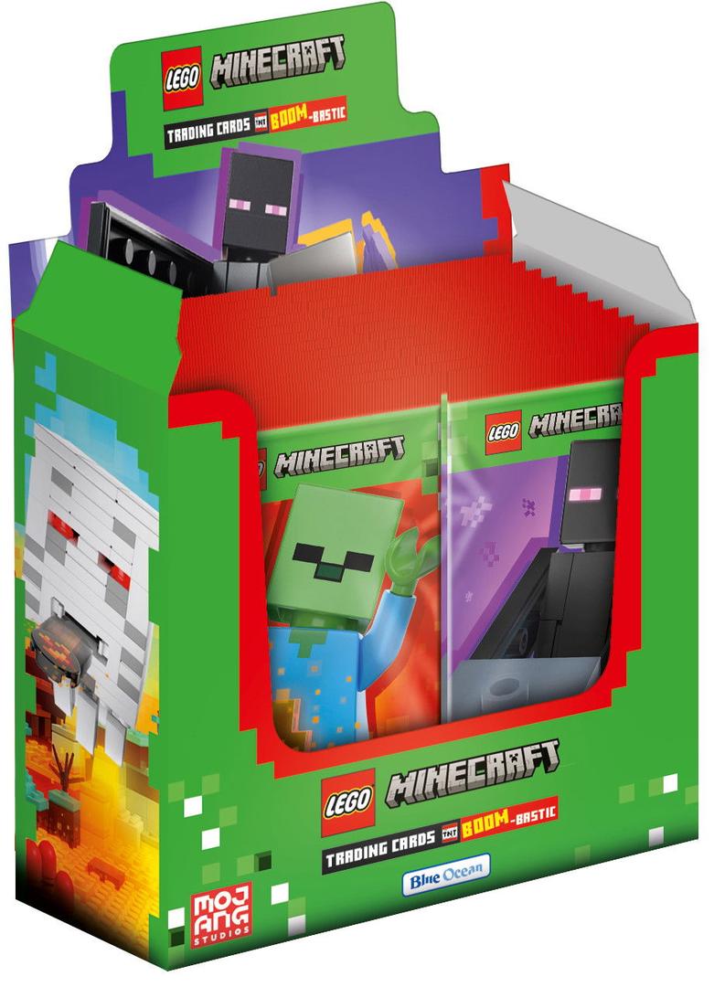 LEGO Minecraft Trading Cards Series 2: Boom-Bastic - Sealed Box (50 Packs)