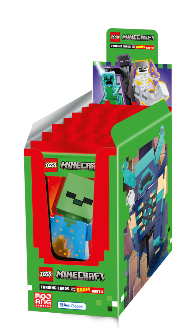 LEGO Minecraft Trading Cards Series 2: Boom-Bastic - Sealed Box (25 Packs)