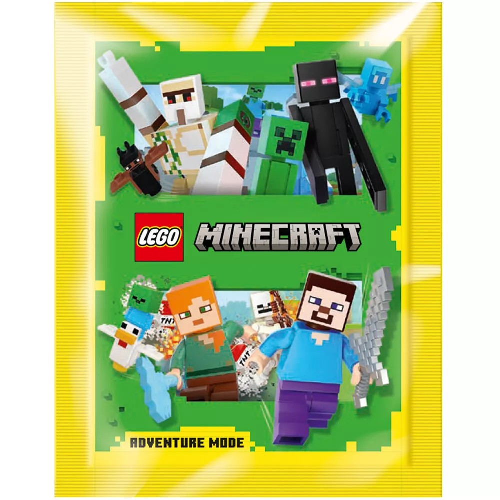 LEGO Minecraft Sticker Collection: Adventure Mode - Booster Pack
