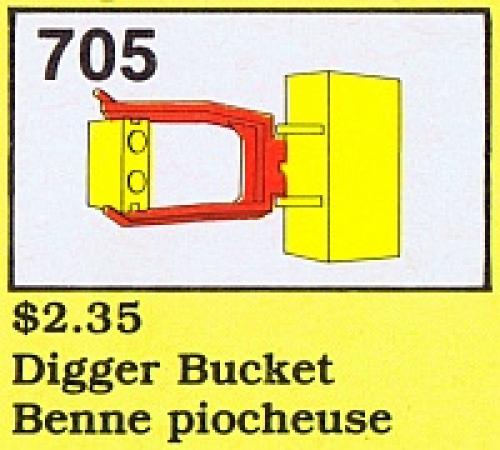 Main image of LEGO Digger Bucket (705-4)