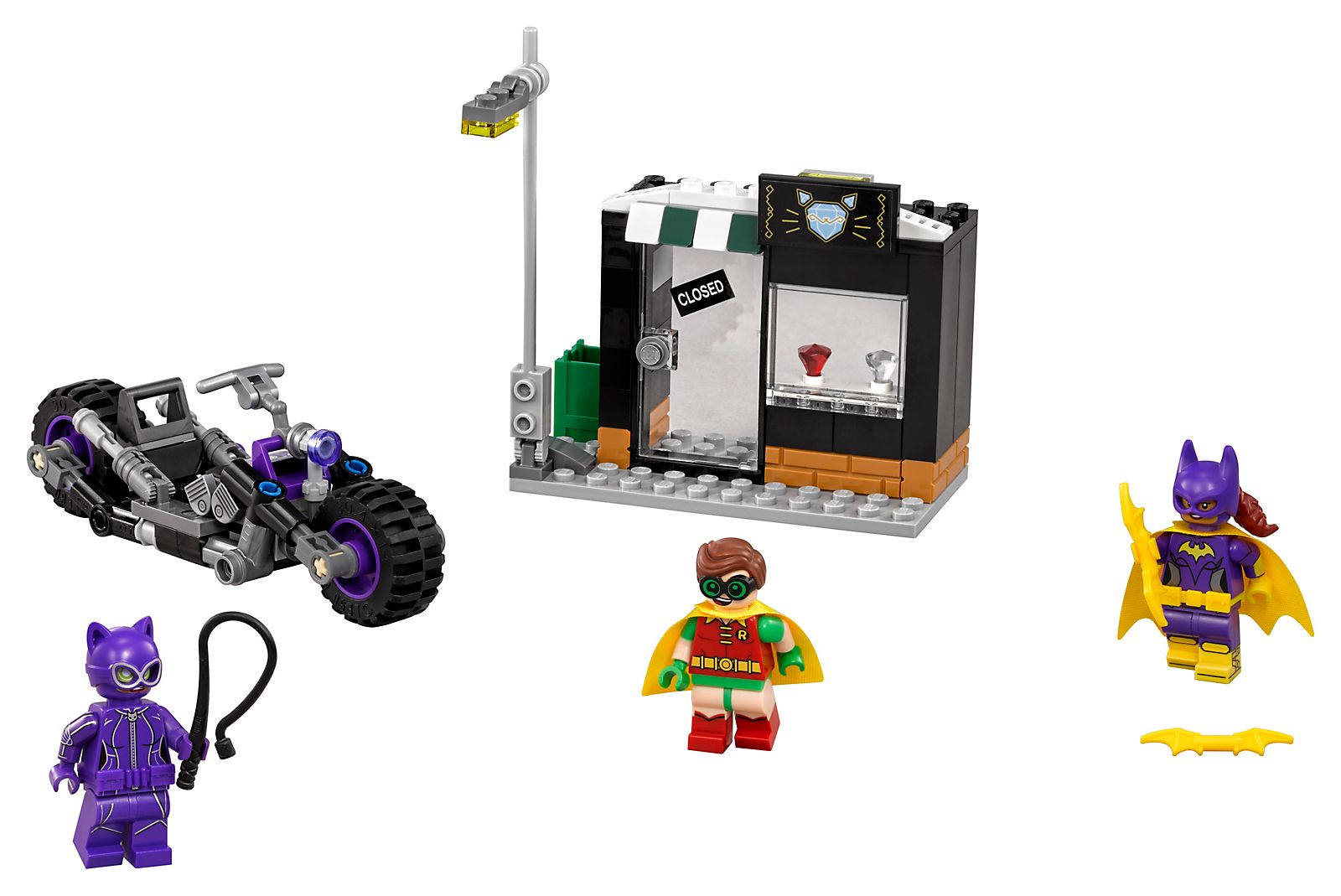 Main image of LEGO Catwoman Catcycle Chase (70902-1)