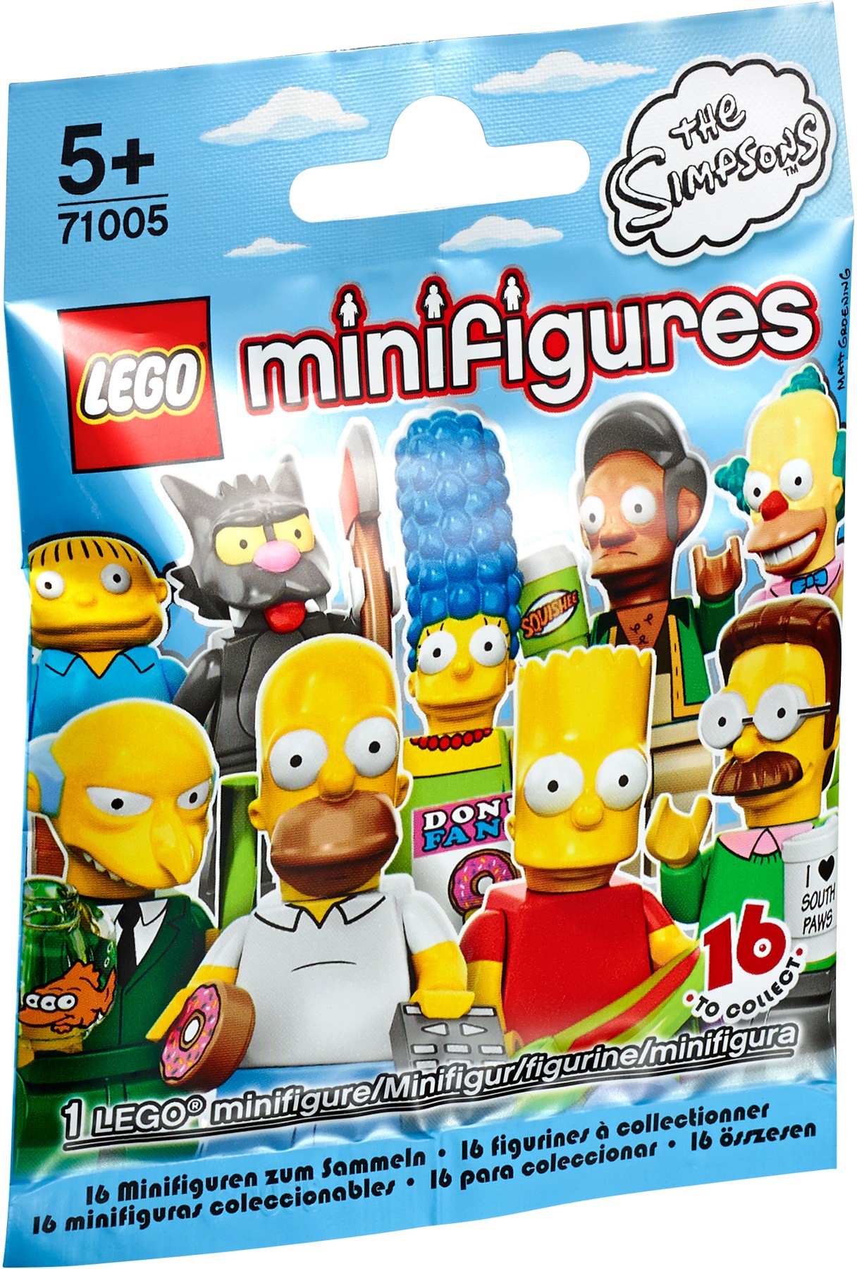 Main image of LEGO The Simpsons Series 1 - Random Bag (71005-0)