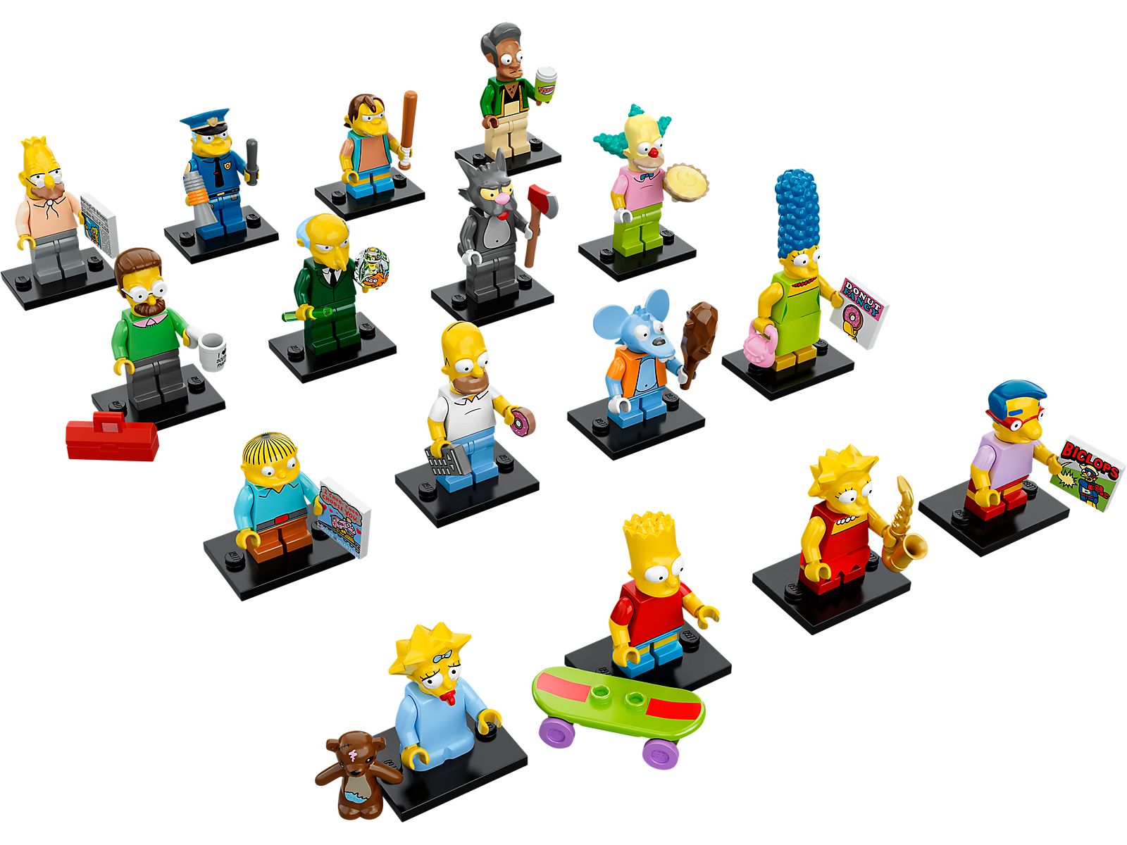 Main image of LEGO The Simpsons Series 1 - Complete - All Sets (71005-17)