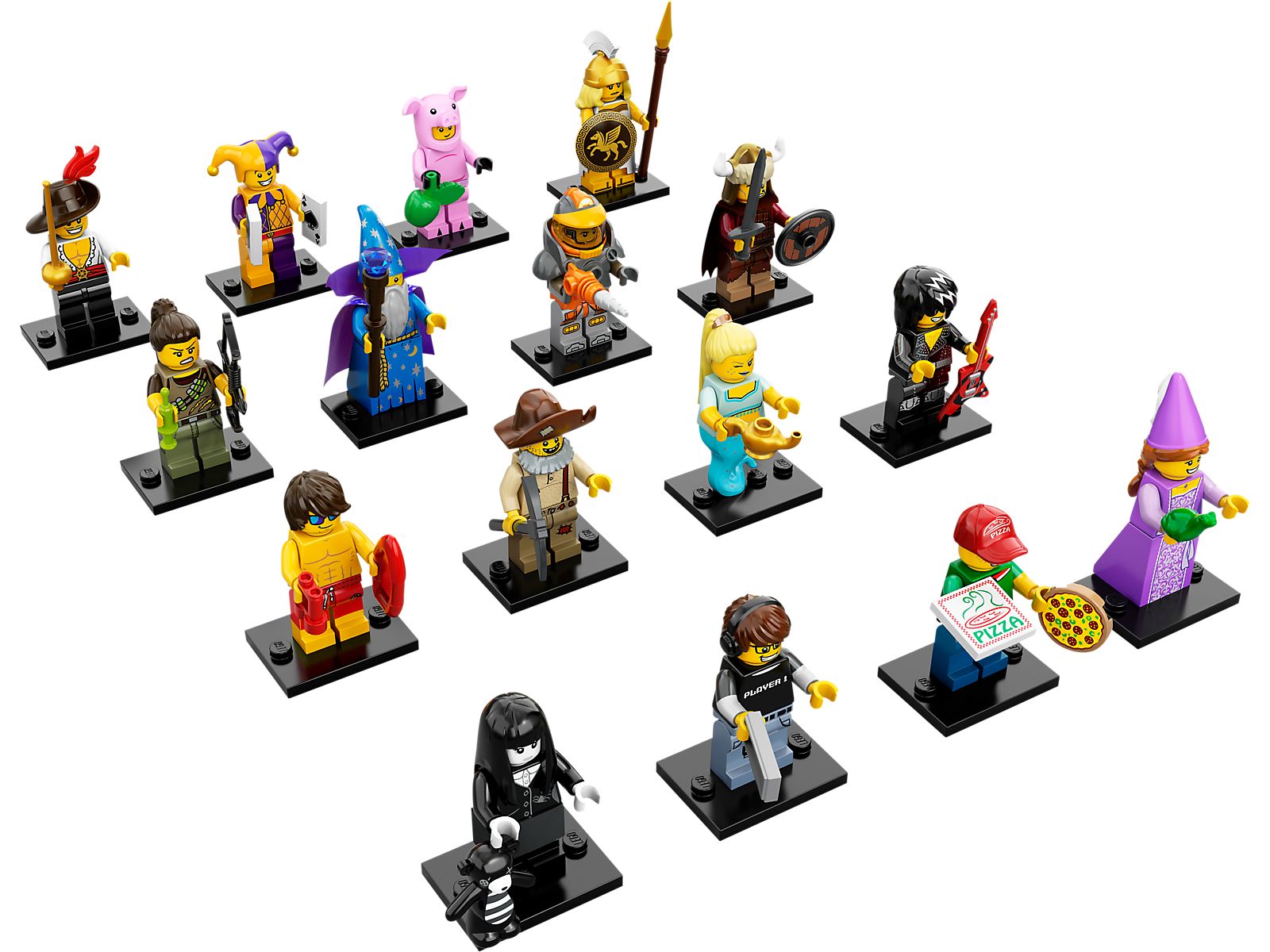 Main image of LEGO Series 12 - Complete - All Sets (71007-17)