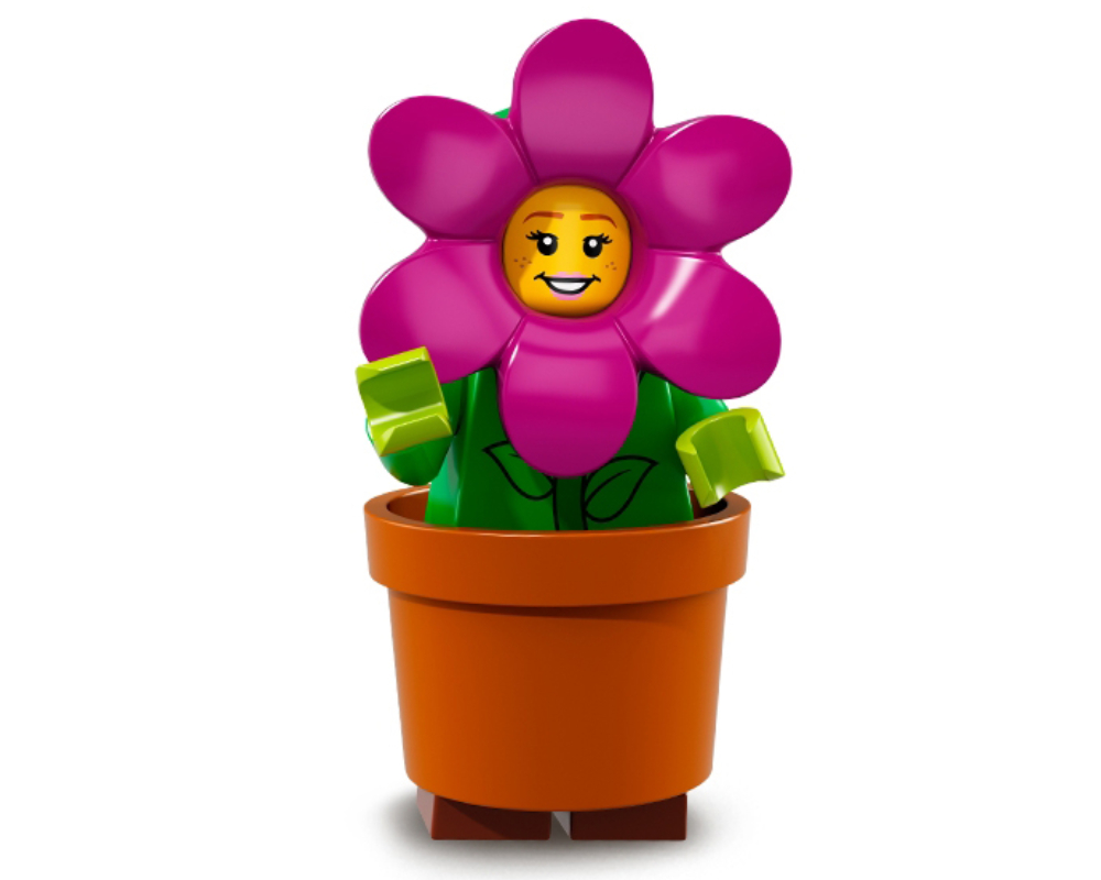 Main image of LEGO Flowerpot Girl (71021-14)