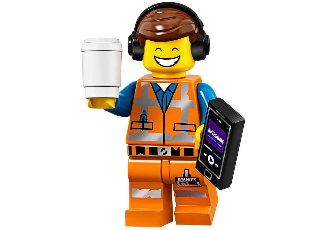 Main image of LEGO Awesome Remix Emmet (71023-1)