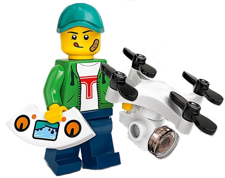 Main image of LEGO Drone Boy (71027-16)