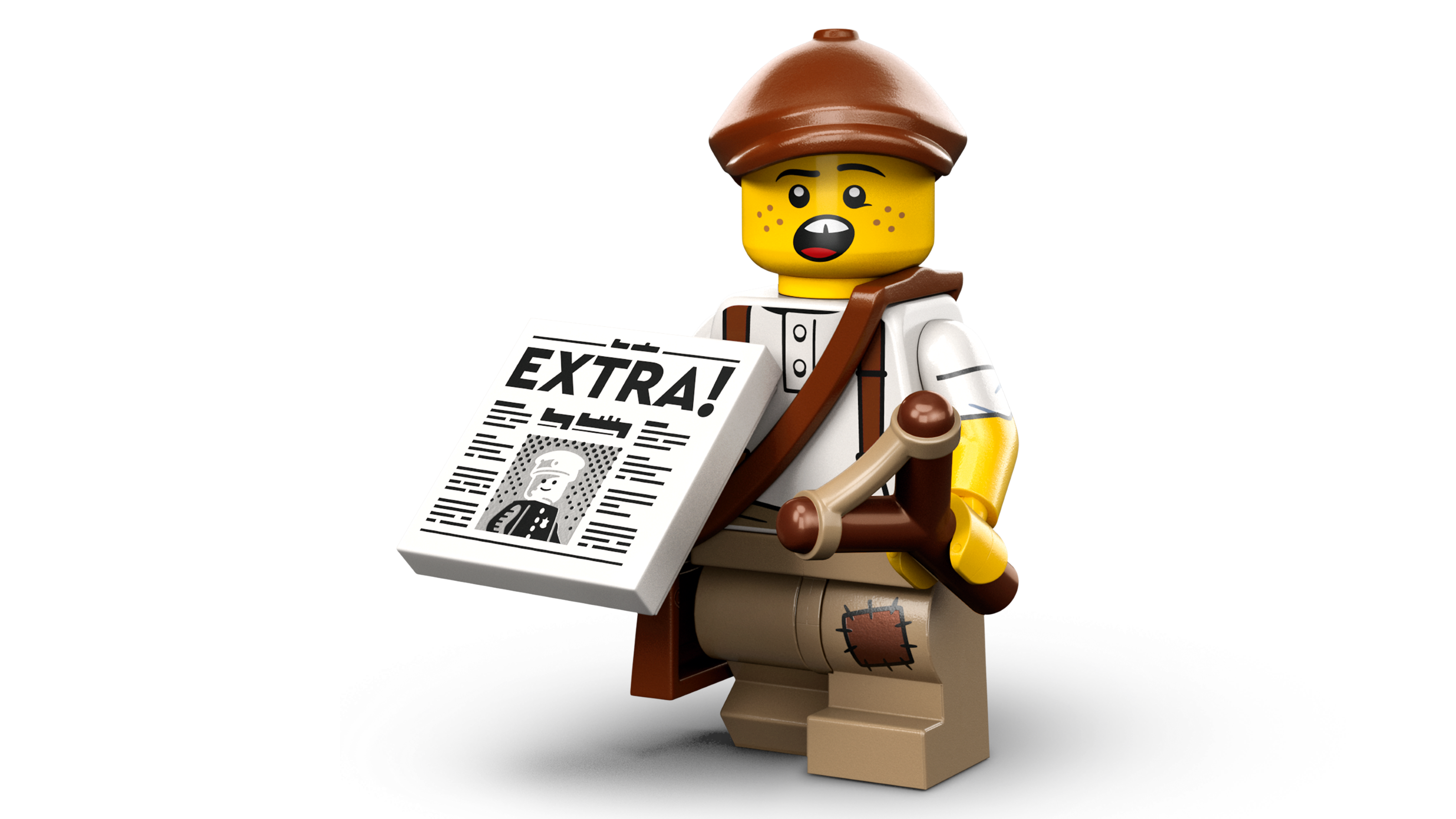 Main image of LEGO Newspaper Kid (71037-12)