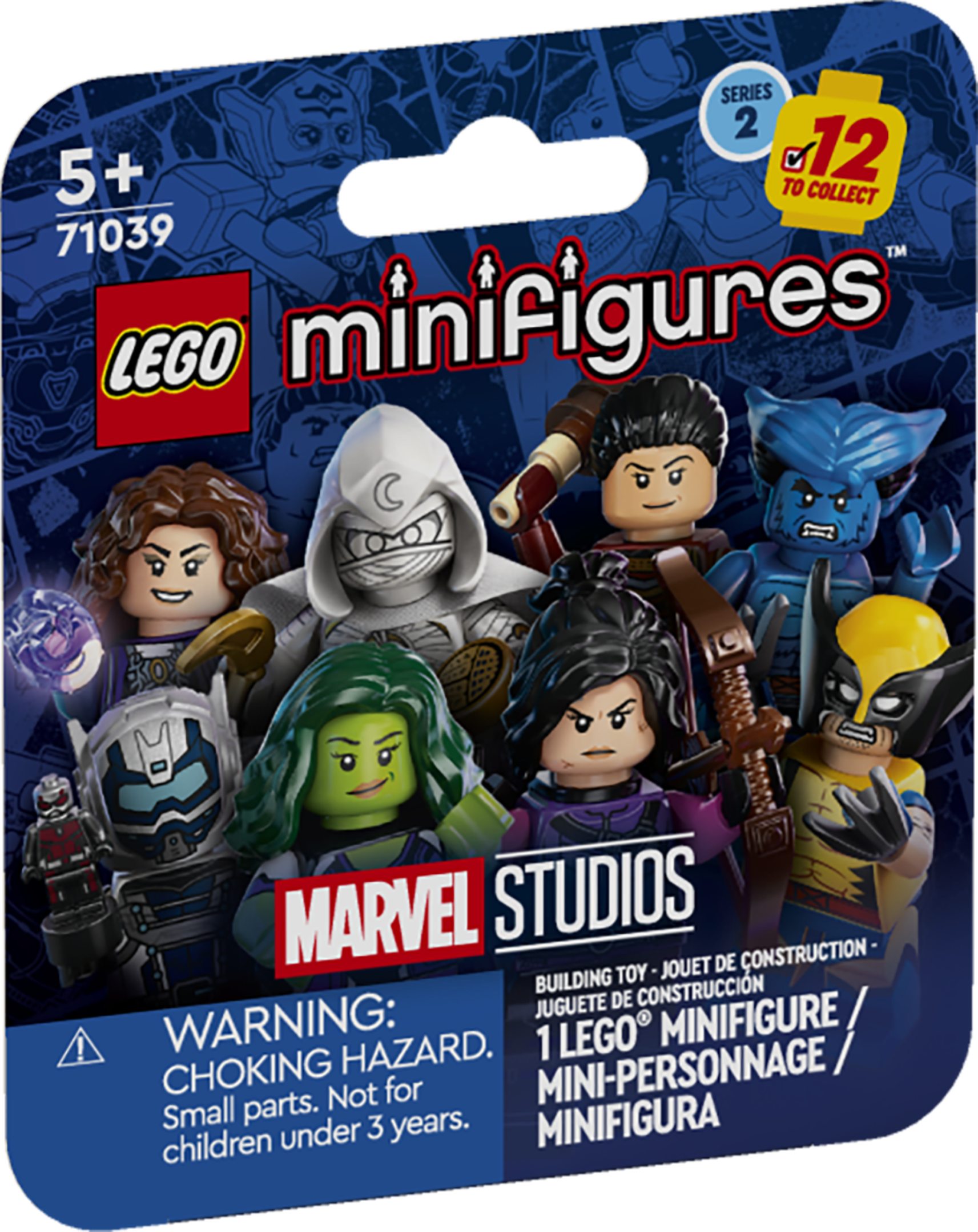 Main image of LEGO Marvel Series 2 - Random Box (71039-0)