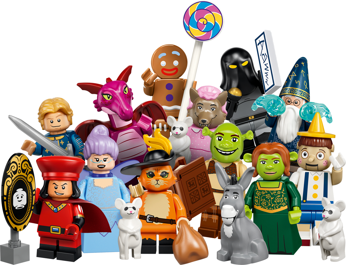 LEGO 71053-13 Shrek Series - Complete - All Sets box