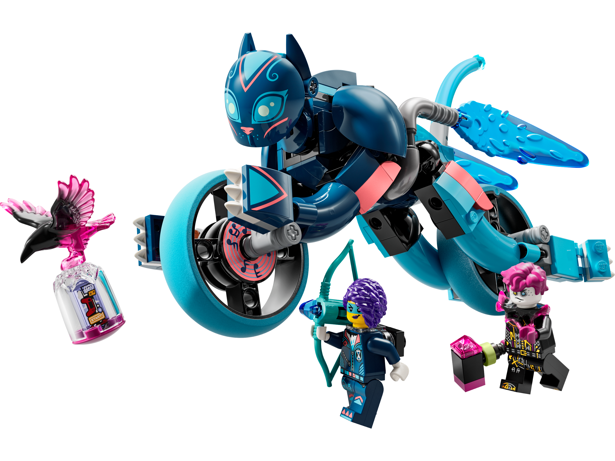 Main image of LEGO Zoey's Cat Motorcycle (71479-1)