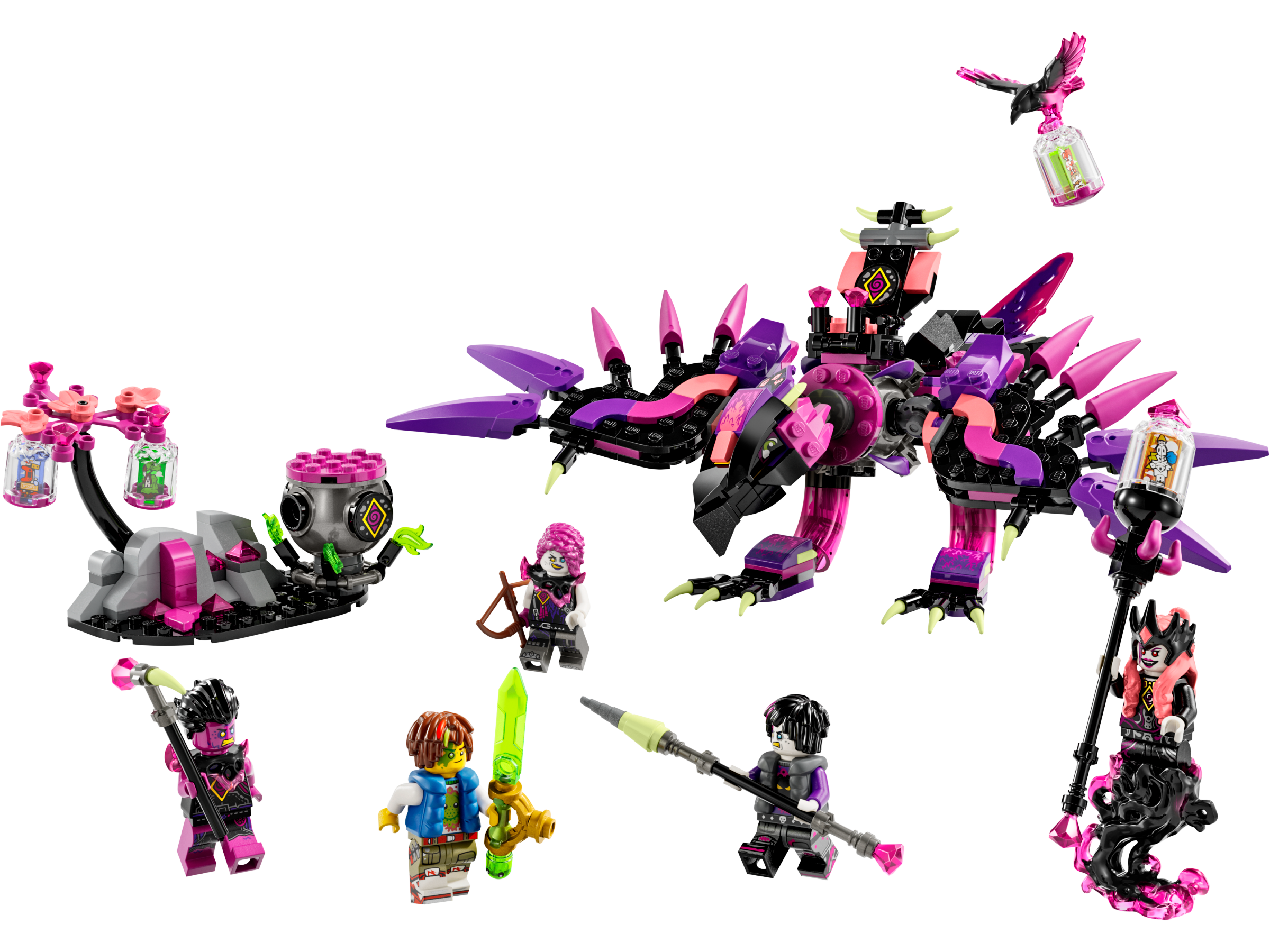 Main image of LEGO The Never Witch's Nightmare Creatures (71483-1)