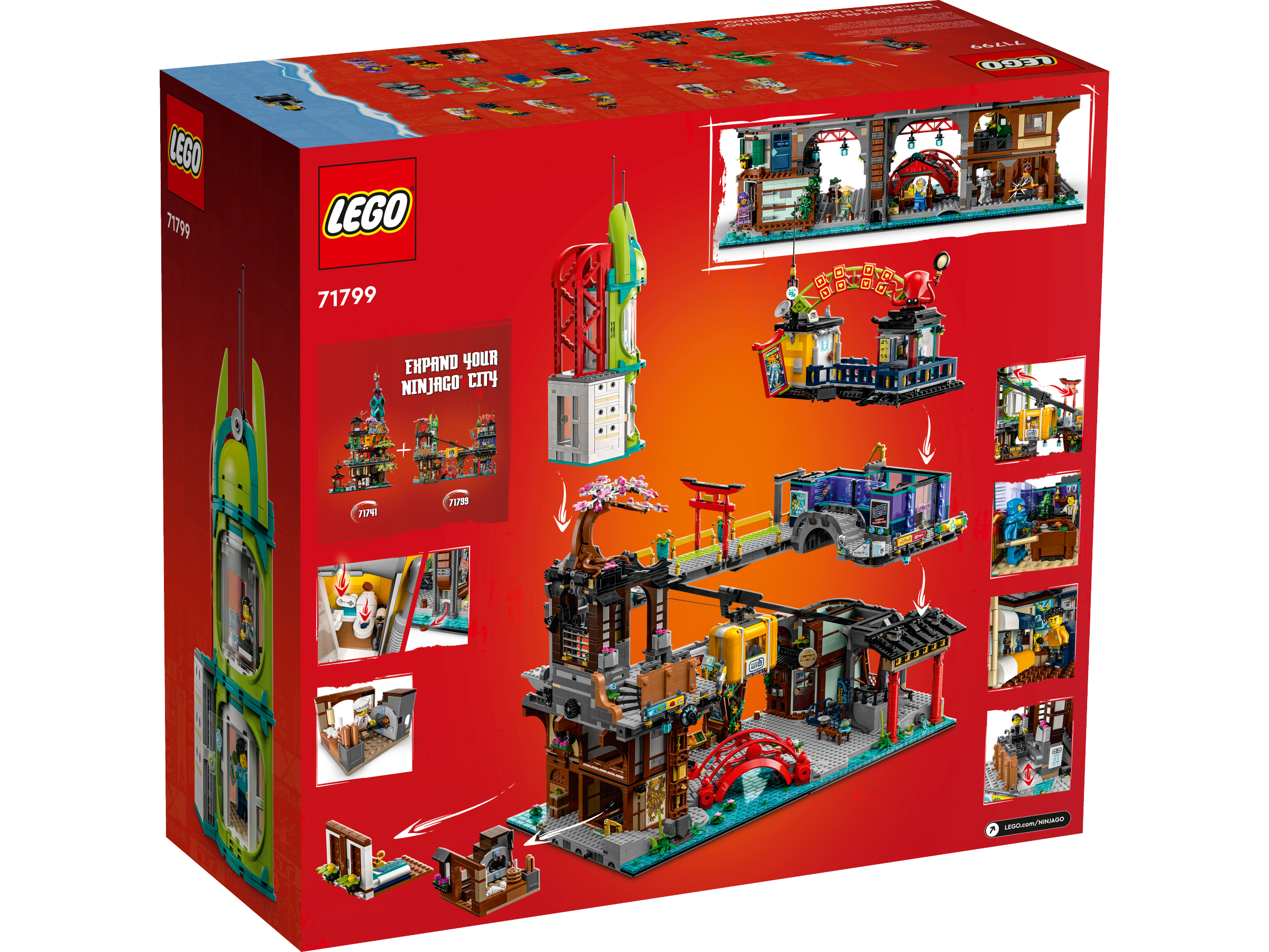 Review: 71799-1 - NINJAGO City Markets | Rebrickable - Build with LEGO