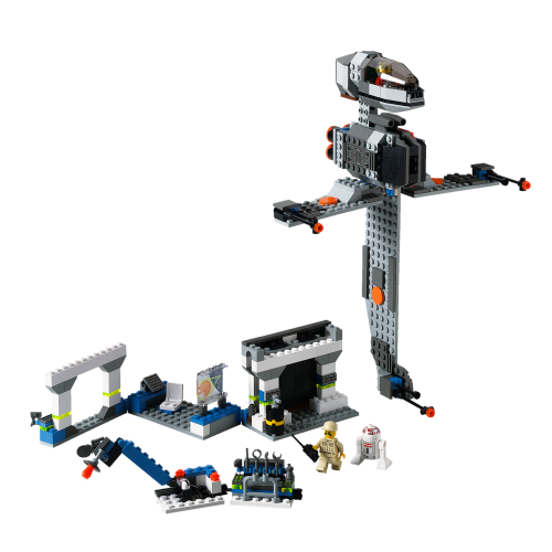 Main image of LEGO B-wing at Rebel Control Center (7180-1)