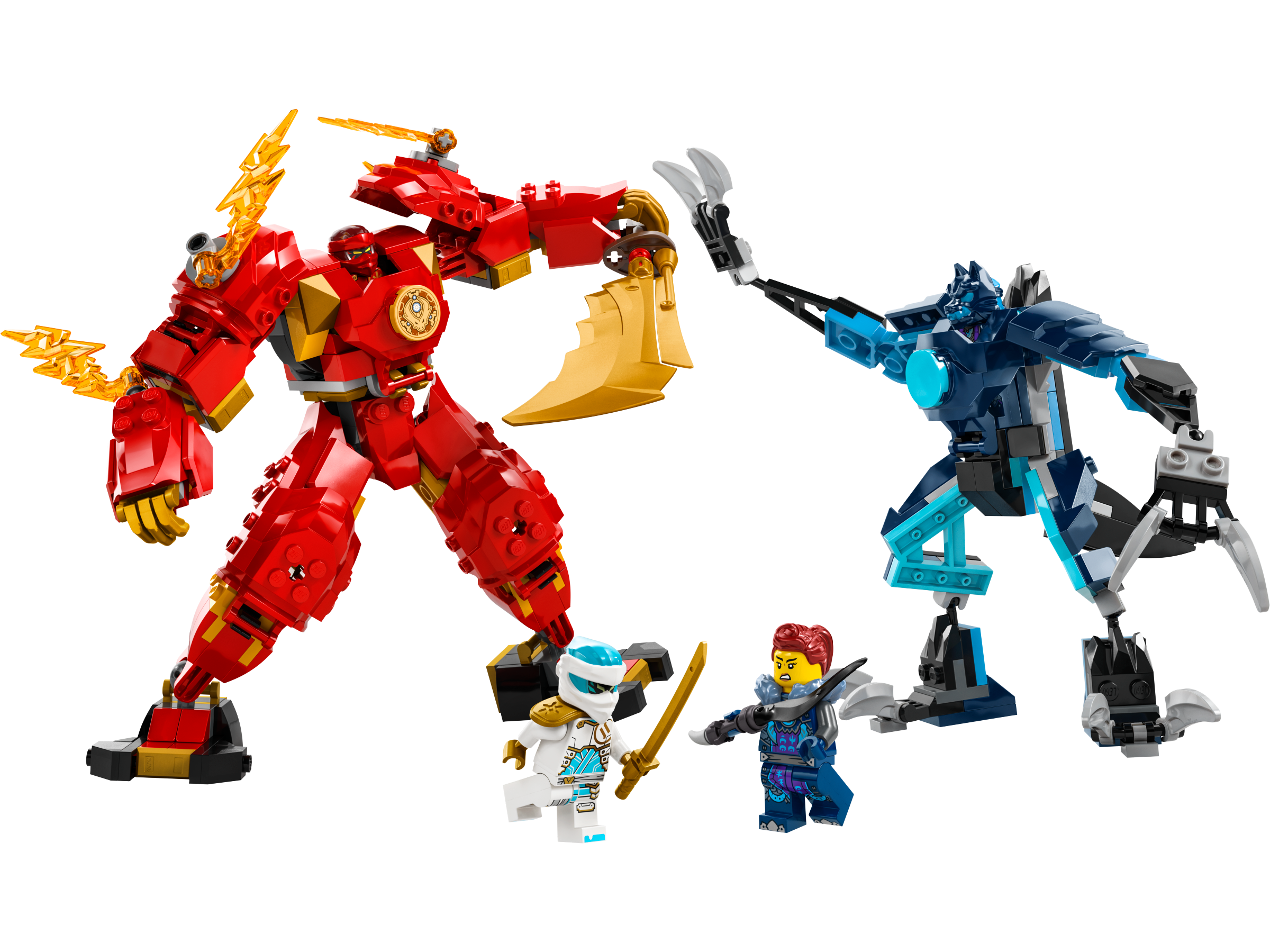 Main image of LEGO Kai's Fire Mech (71808-1)