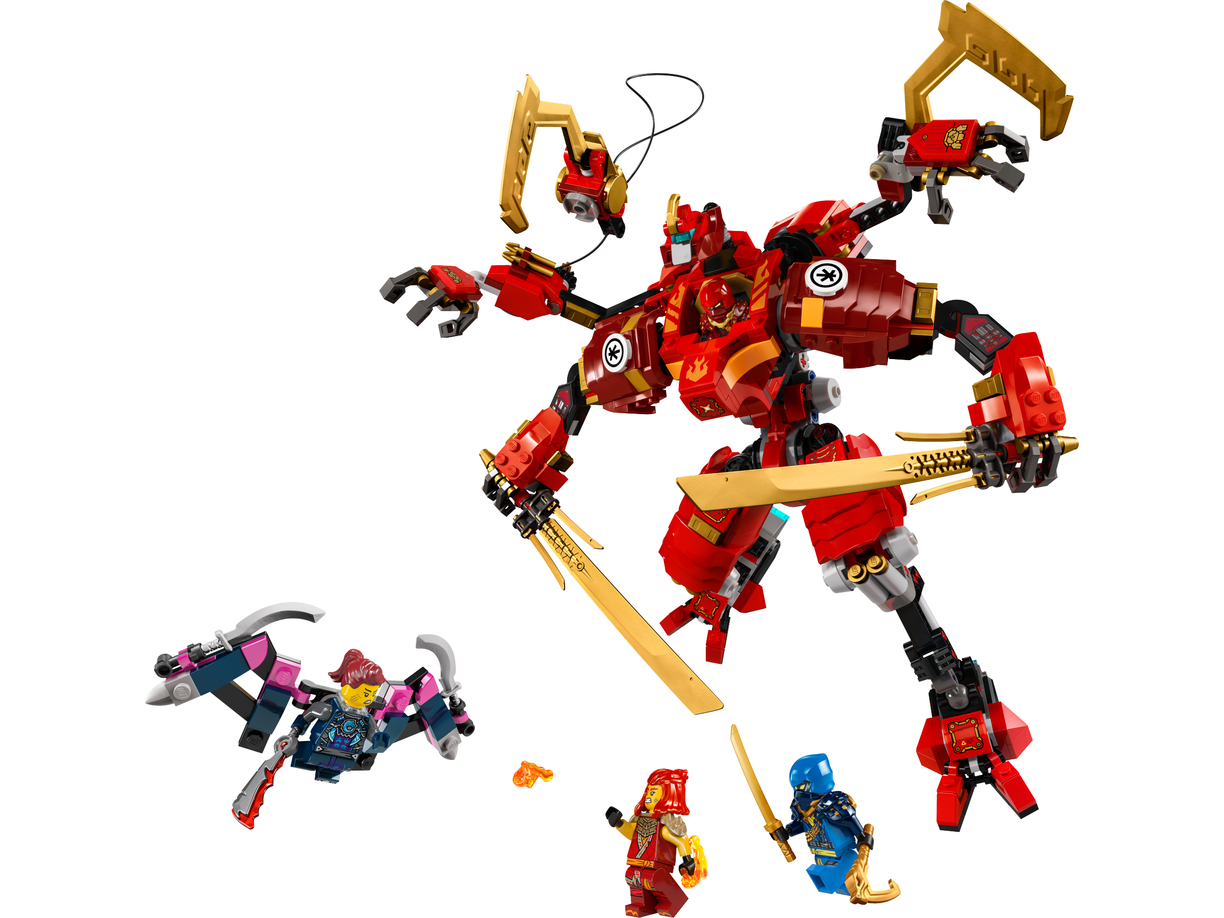 Main image of LEGO Kai's Ninja Climber Mech (71812-1)