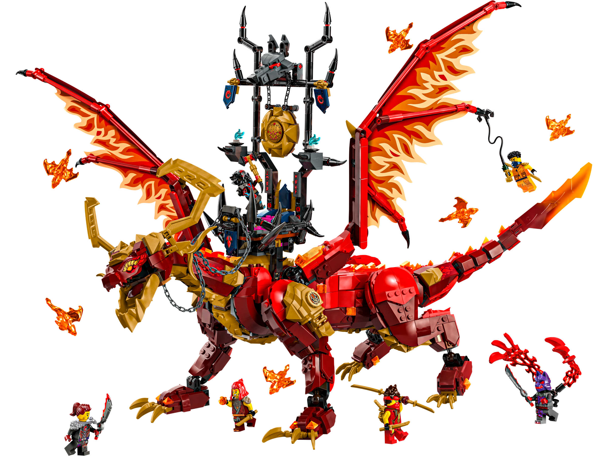 Main image of LEGO Source Dragon of Motion (71822-1)