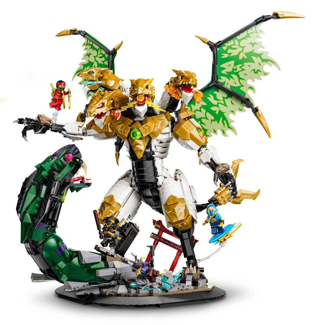 LEGO NINJAGO Legends Ultra Dragon Battle 71872 — 2,178-piece four-headed dragon flagship set