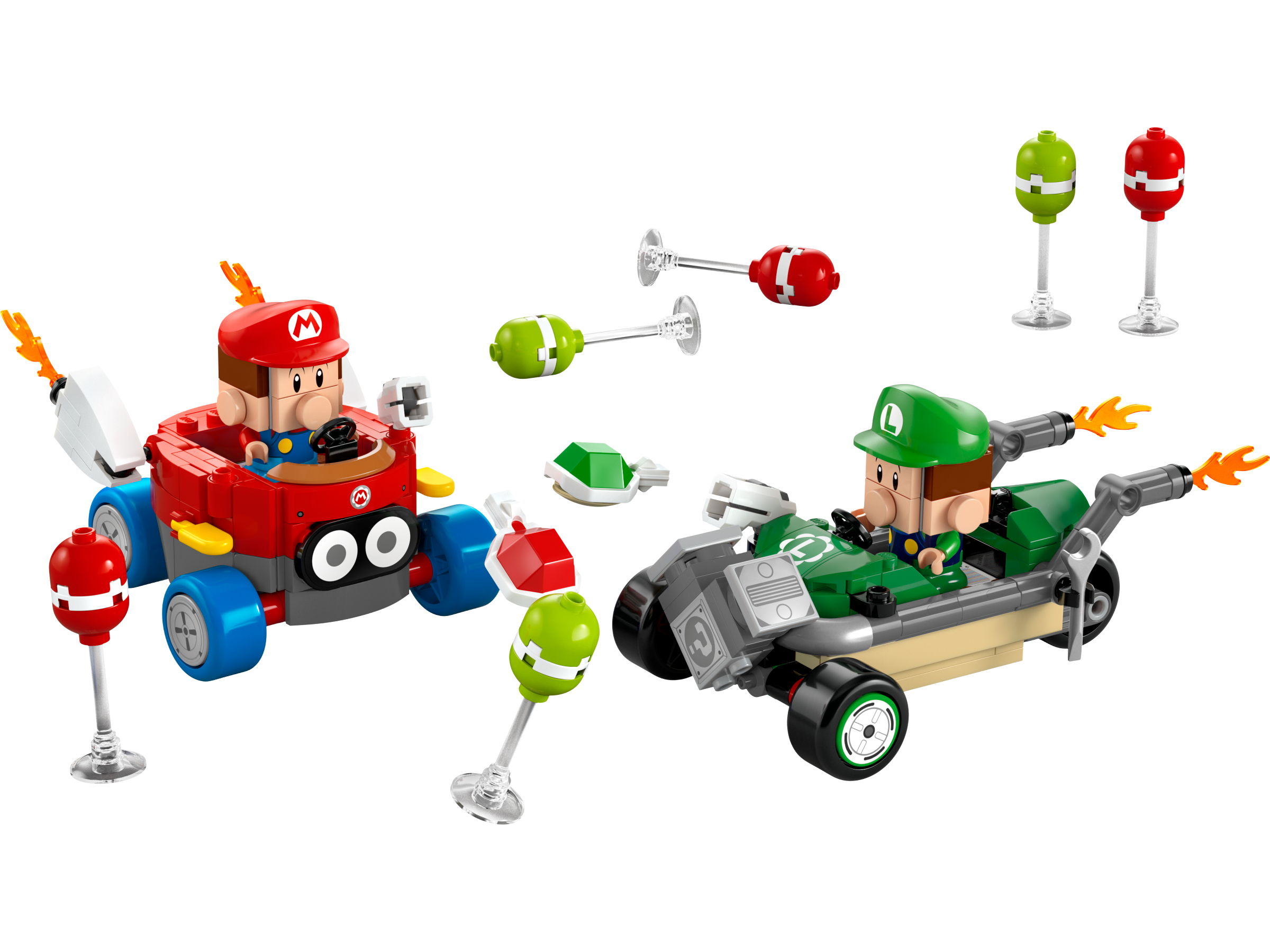 Main image of LEGO Mario Kart – Baby Mario vs. Baby Luigi (72034-1)