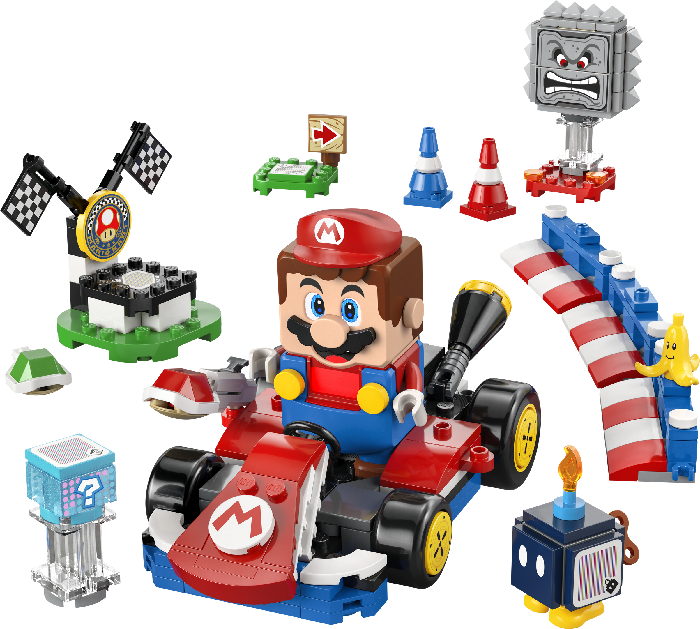 LEGO Mario Kart – Interactive LEGO Mario & Standard Kart