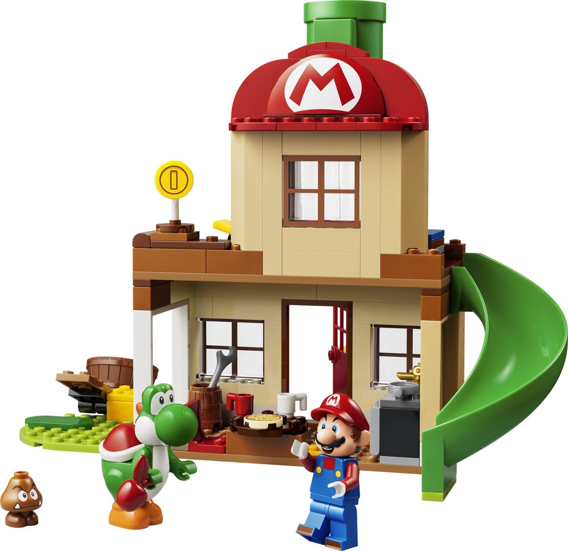 Yoshi at Mario's House