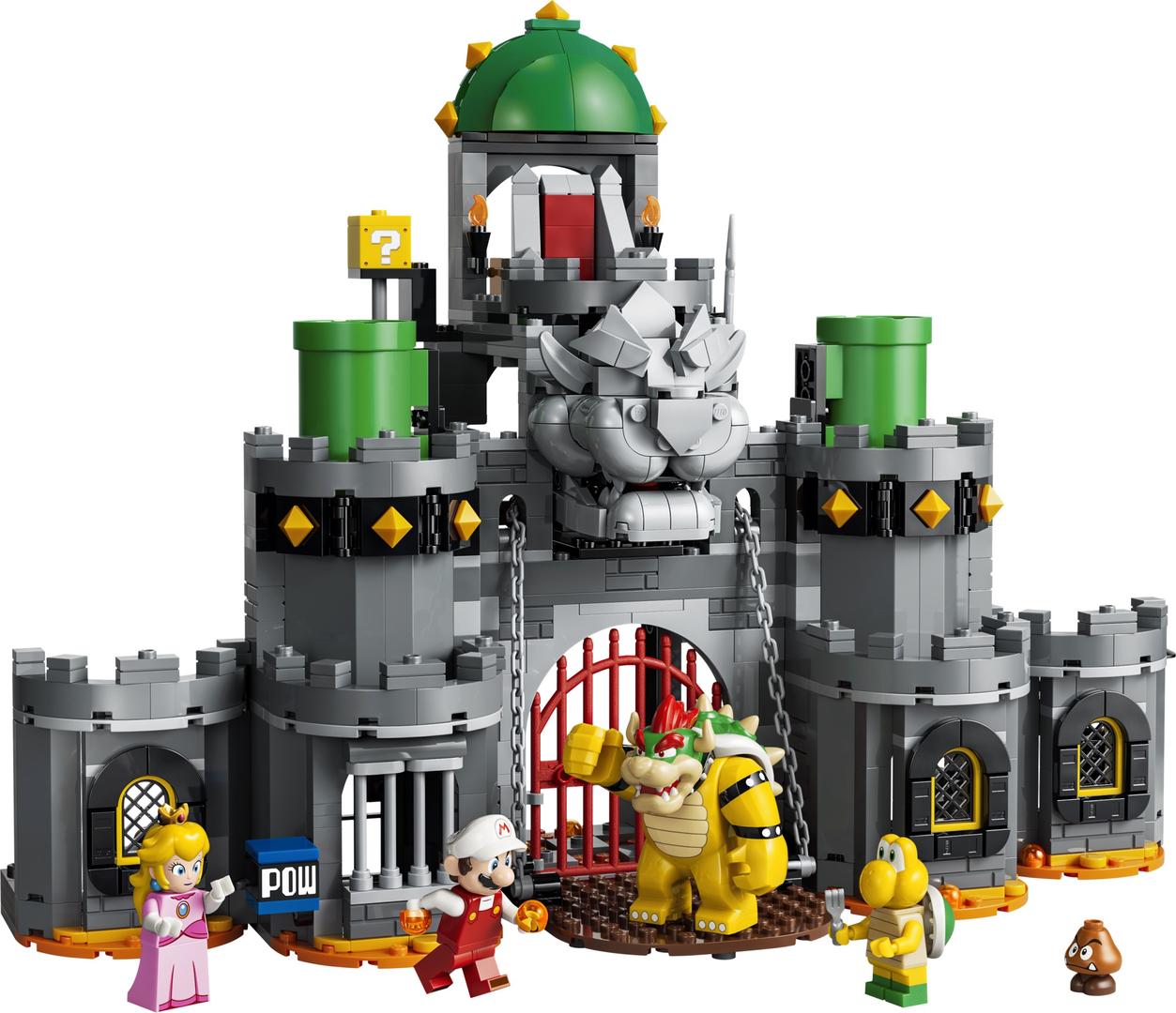 Fire Mario & Bowser's Castle