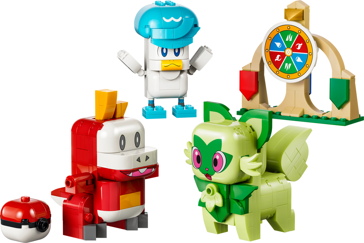 SMART Play: Sprigatito, Fuecoco and Quaxly Battle