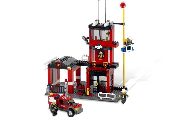 Main image of LEGO Fire Station (7240-1)