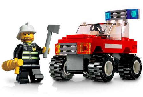 Main image of LEGO Fire Car (7241-1)